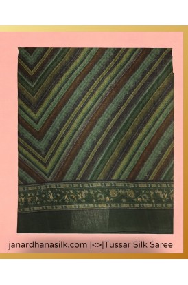 Exclusive Pure Tussar Silk Sar..