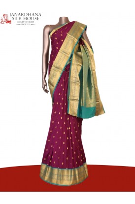 Traditional Wedding South Silk Saree