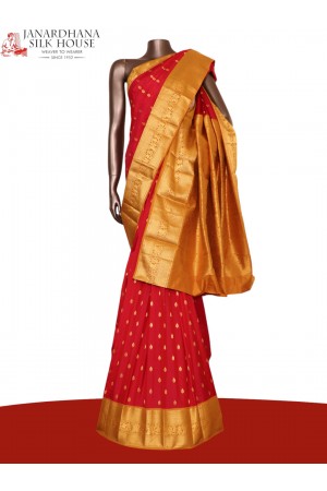 Traditional Wedding South Silk Saree