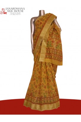 Printed Pure Cotton Saree..