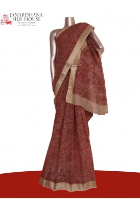 Printed Pure Cotton Saree..