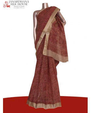 Printed Pure Cotton Saree..