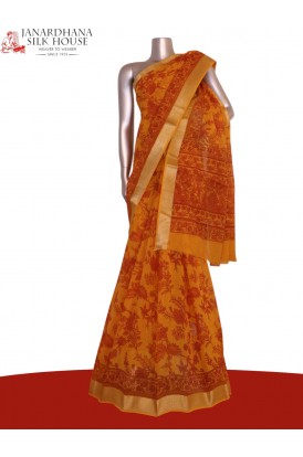 Printed Pure Cotton Saree..