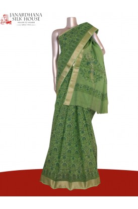 Printed Pure Cotton Saree..