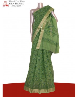 Printed Pure Cotton Saree..