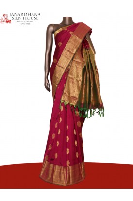 Traditional Wedding South Silk Saree