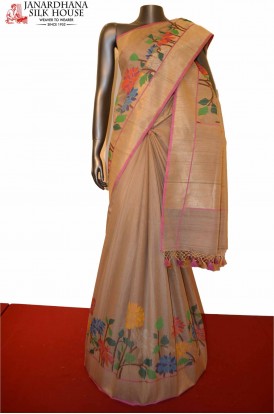 Contemporary & Exclusive Special Handloom Tussar Silk Saree