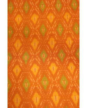 Classic Pure Silk Cotton Ikat ..