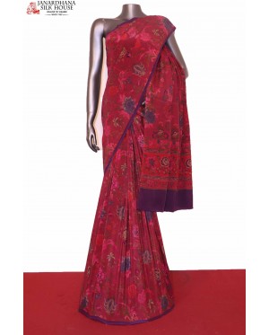 printed crepe silk sarees..