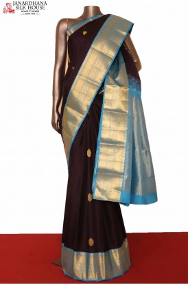 Exclusive Contrast Kanjeevaram Silk Saree