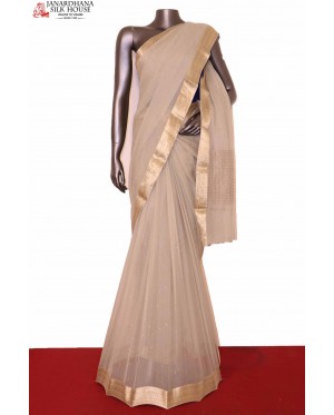 Designer Silk Chiffon Saree..