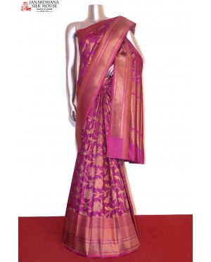  Handloom Pure Tussar Silk Sar..