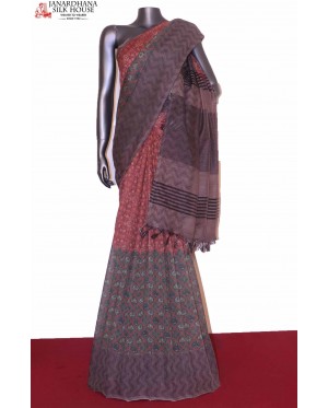 Printed Pure Soft Cotton Saree..