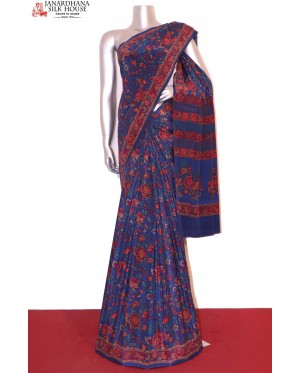  Printed Pure Crepe Silk Saree..