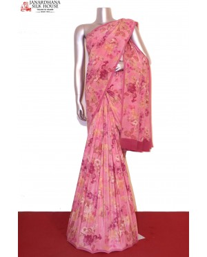 Printed Pure Crepe Silk Saree..