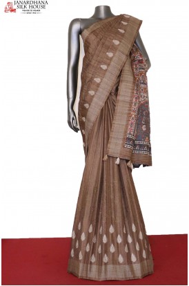 Embroidery Art Silk Saree