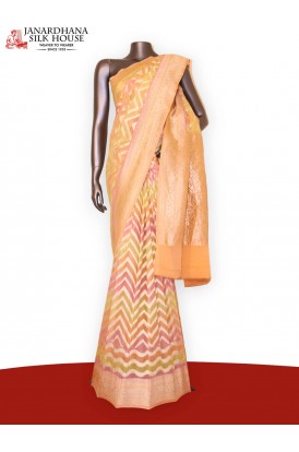 Designer Banarasi Georgette Silk Saree