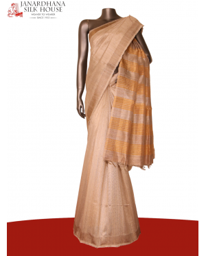 Handloom Pure Tussar Silk Sare..