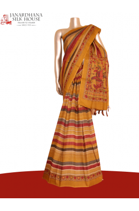 Pure Colorful Soft Tussar Silk..