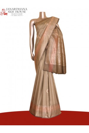 Pure Handloom Meenakari Soft Tussar Silk Saree