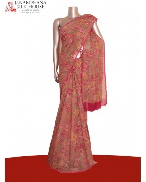 Exclusive Floral Pure Silk Chf..