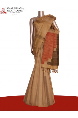 Exclusive Handloom Thread Weave Soft Silk Saree