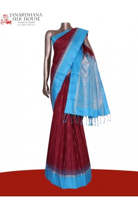 Exclusive Handloom Thread Weave Soft Silk Saree
