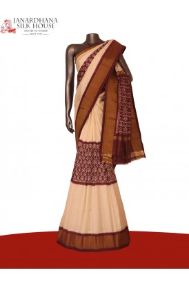 Exclusive Handloom Ikat Patola Silk Saree