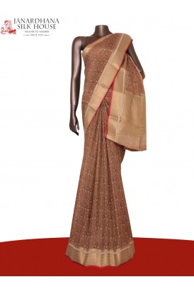 Designer Exclusive Pure Crepe Silk Saree