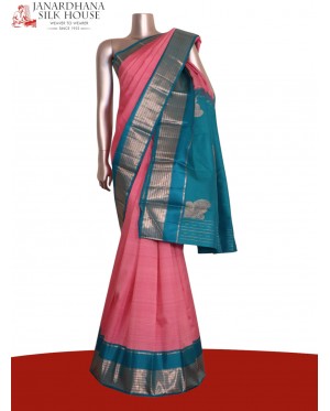 Pure Handloom Classic Pallu Ka..