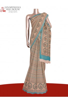 Floral Exclusive Pure Crepe Silk Saree