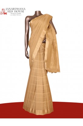 Pure Brocade Zari Crepe Silk Saree