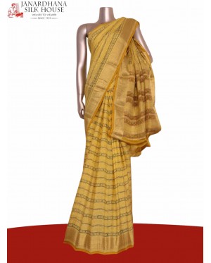 Floral Pure Crepe Silk Saree..