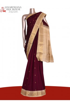 Pure Handloom Kanjeevaram Silk Saree