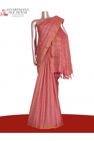 Handloom Pure Tussar Silk Saree