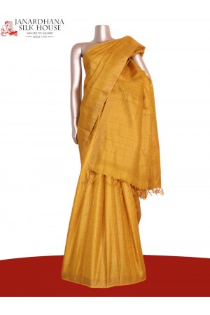 Handloom Pure Tussar Silk Saree