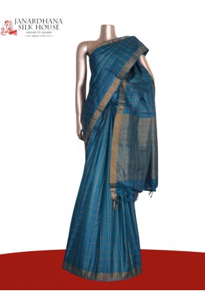 Handloom Pure Tussar Silk Saree