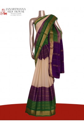 Exclusive Veldhari Mysore Crepe Silk Saree