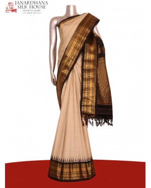 Exclusive Pure Gadwal Silk Sar..