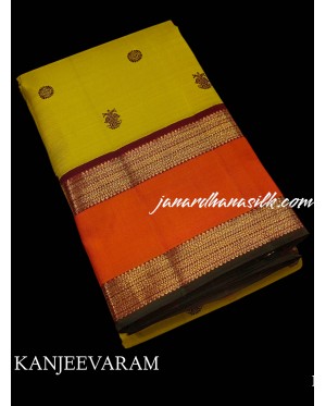 Pure Handloom Kanjeevaram Silk..