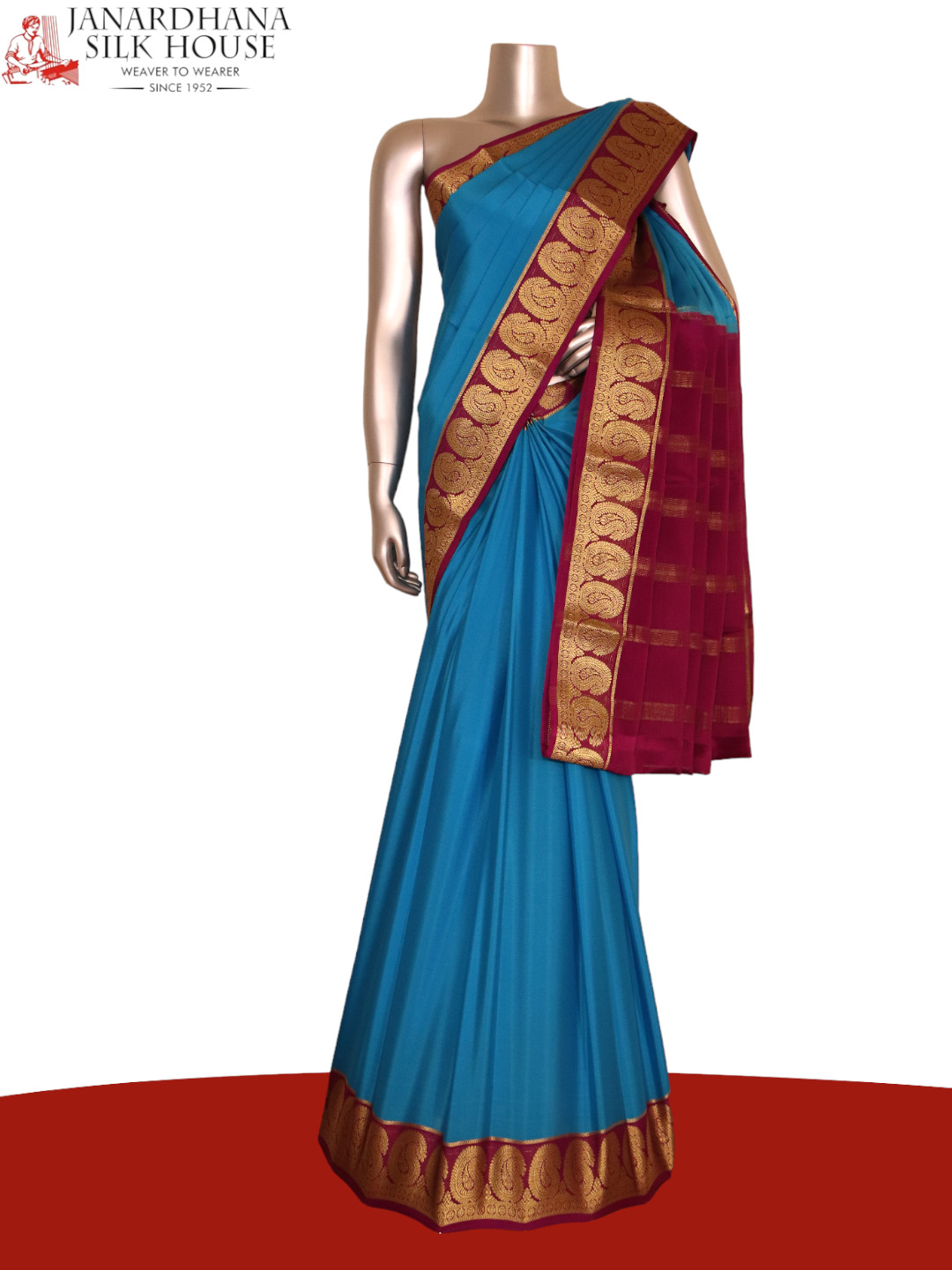 Shop Latest Mysore Silk Sarees Online @ BharatSthali