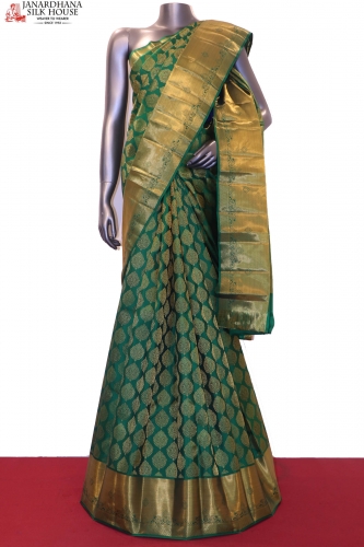 Grand Wedding Kanjeevaram Silk Saree Ag200583