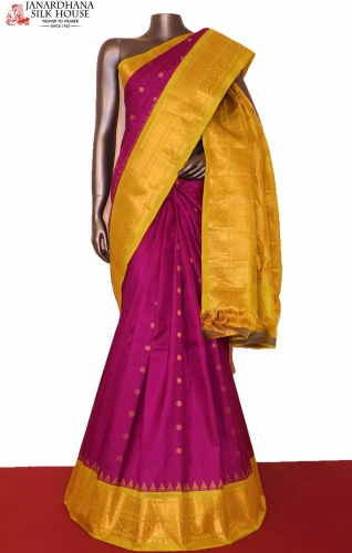 Gadwal Pure Silk Saree - Harmony Lifestyle