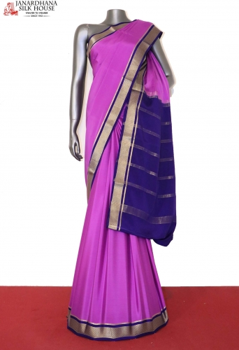 Various Colors Are Available Plain Mysore Silk Sarees at Best Price in  Jabalpur | Shree Radha Krishna Creation