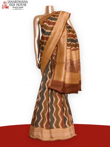 Exclusive Handloom Tussar Silk Saree