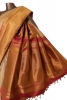 Pure Handloom Raising Temple Kanjeevaram Silk Saree